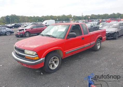 2003 Chevrolet S-10 Ls из США, поврежденный, VIN 1GCCS19X238174686